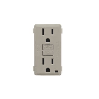 Leviton RKG15-WS Renu 15-Amp Tamper Resistant GFCI Color Change Kit Wood Smoke Leviton RKG15-WS Renu 15-Amp Tamper Resistant GFCI Color Change Kit Wood Smoke